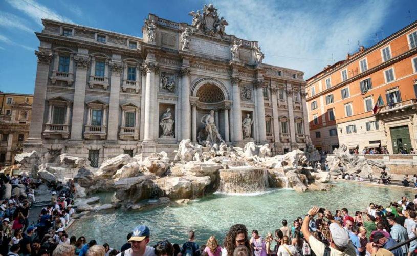 Fontana Di Trevi Luxury Nest Lägenhet Rom Exteriör bild